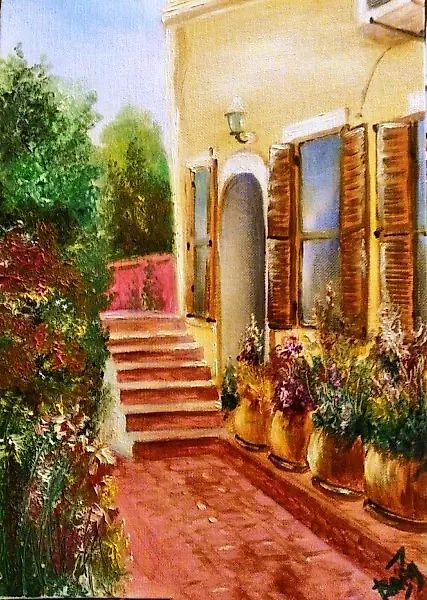 Greece Oil on canvas