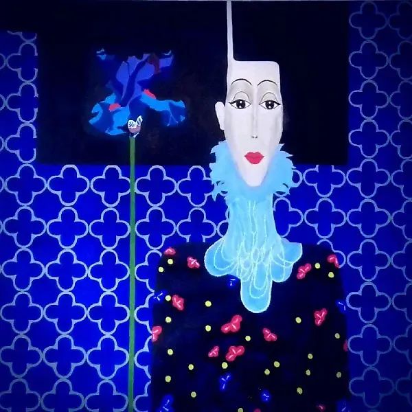 A successful lady with longing in her soul
Oil on canvas