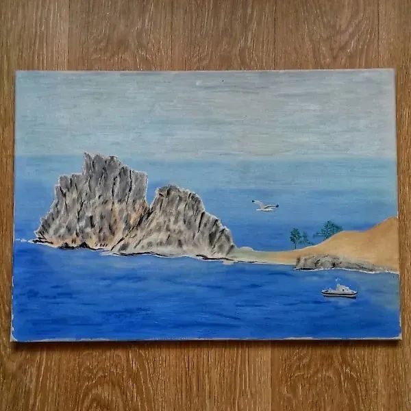 Мыс Бурхан масло,холст 