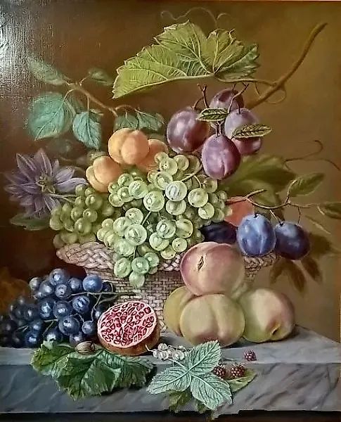 Фруктовый натюрморт холст,масло 
