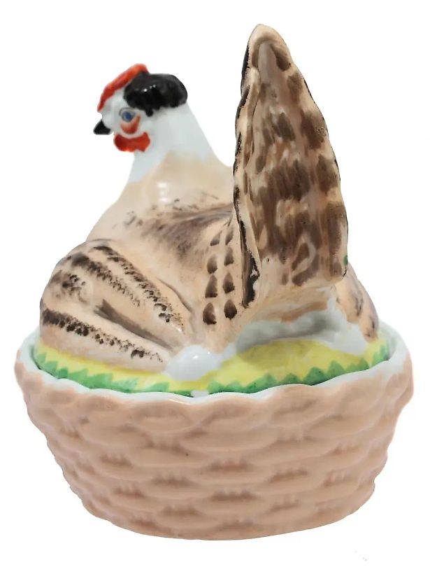 Фарфоровая масленка