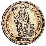 2 франка 1947 [Швейцария]