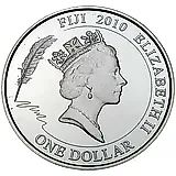 1 доллар 2010, девочка [Фиджи] Proof