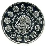 100 песо 1991, Иберо-Америка - Встреча двух миров [Мексика] Proof