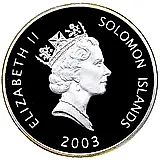 25 долларов 2003, Wright Flyer [Соломоновы Острова] Proof