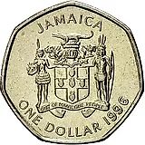 1 доллар 1996 [Ямайка]