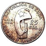 25 сентаво 1953, 100 лет со дня рождения Хосе Марти [Куба]