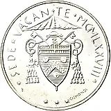 500 лир 1978, Вакантный престол [Ватикан]