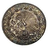 2 песо 1921, 100 лет Независимости [Мексика]