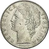 100 лир 1957 [Италия]