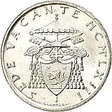 500 лир 1963, Вакантный престол [Ватикан]