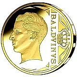 12,5 евро 2010, Бодуэн I [Бельгия] Proof