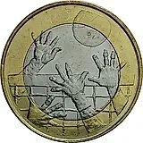 5 евро 2015, волейбол [Финляндия]