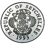 25 рупий 1993, Чемпионат мира по футболу 1994,США [Сейшельские Острова] Proof