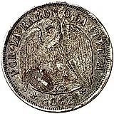 1 песо 1872 [Чили]