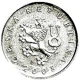 1 крона 2008 [Чехия]