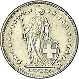 2 франка 1965 [Швейцария]