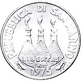 500 лир 1975, любовь [Сан-Марино]