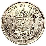25 сентаво 1890 [Коста-Рика]