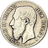 50 сантимов 1886, BELGEN [Бельгия]