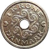 1 крона 1992 [Дания]