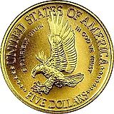 5 долларов 1986, W, Статуя Свободы [США]