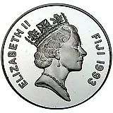 10 долларов 1993, ЧМ по футболу [Фиджи] Proof