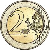 2 евро 2016, мост Великой герцогини Шарлотты [Люксембург]