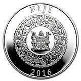10 долларов 2016, Год Обезьяны Фиджи [Фиджи] Proof
