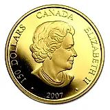 150 долларов 2007, год Свиньи [Канада] Proof