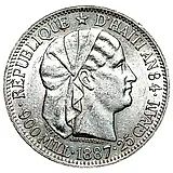 1 гурд 1887 [Гаити]