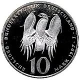 10 марок 1997, J, Меланхтон [Германия]