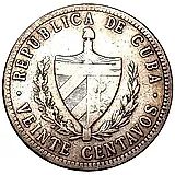 20 сентаво 1915 [Куба]