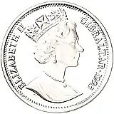 14 экю 1993, Уинстон Черчилль [Гибралтар] Proof