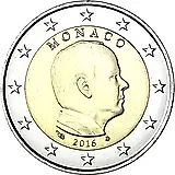 2 евро 2016 [Монако]