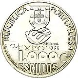 1000 эскудо 1999, Атлантика [Португалия]