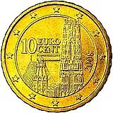 10 евроцентов 2008-2019 [Австрия]