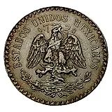 1 песо 1938 [Мексика]