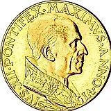 100 лир 1944 [Ватикан]