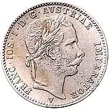 ¼ Florin 1866 [Austria]