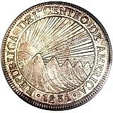 8 реалов 1831, Коста-Рика [Соединённые Провинции Центральной Америки]