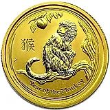 25 долларов 2016, P, год обезьяны [Австралия]
