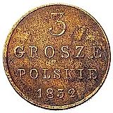 3 гроша 1832, KG