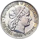 20 сантимов 1882 [Гаити]