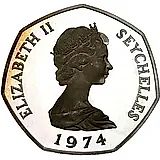 5 рупий 1974 [Сейшельские Острова] Proof