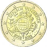 2 евро 2012, 10 лет евро, [Австрия]