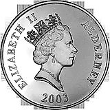 5 фунтов 2003, Последний полет Конкорда, 24 октября 2003 г. [Олдерни] Proof