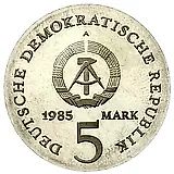 5 марок 1985, Нойбер [Германия / ГДР]