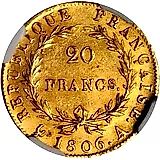 20 франков 1806, наполеондор [Франция]