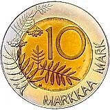10 марок 1993, M [Финляндия]